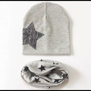Baby hat and scarf set